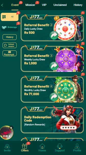 JJ77 Game Download APK