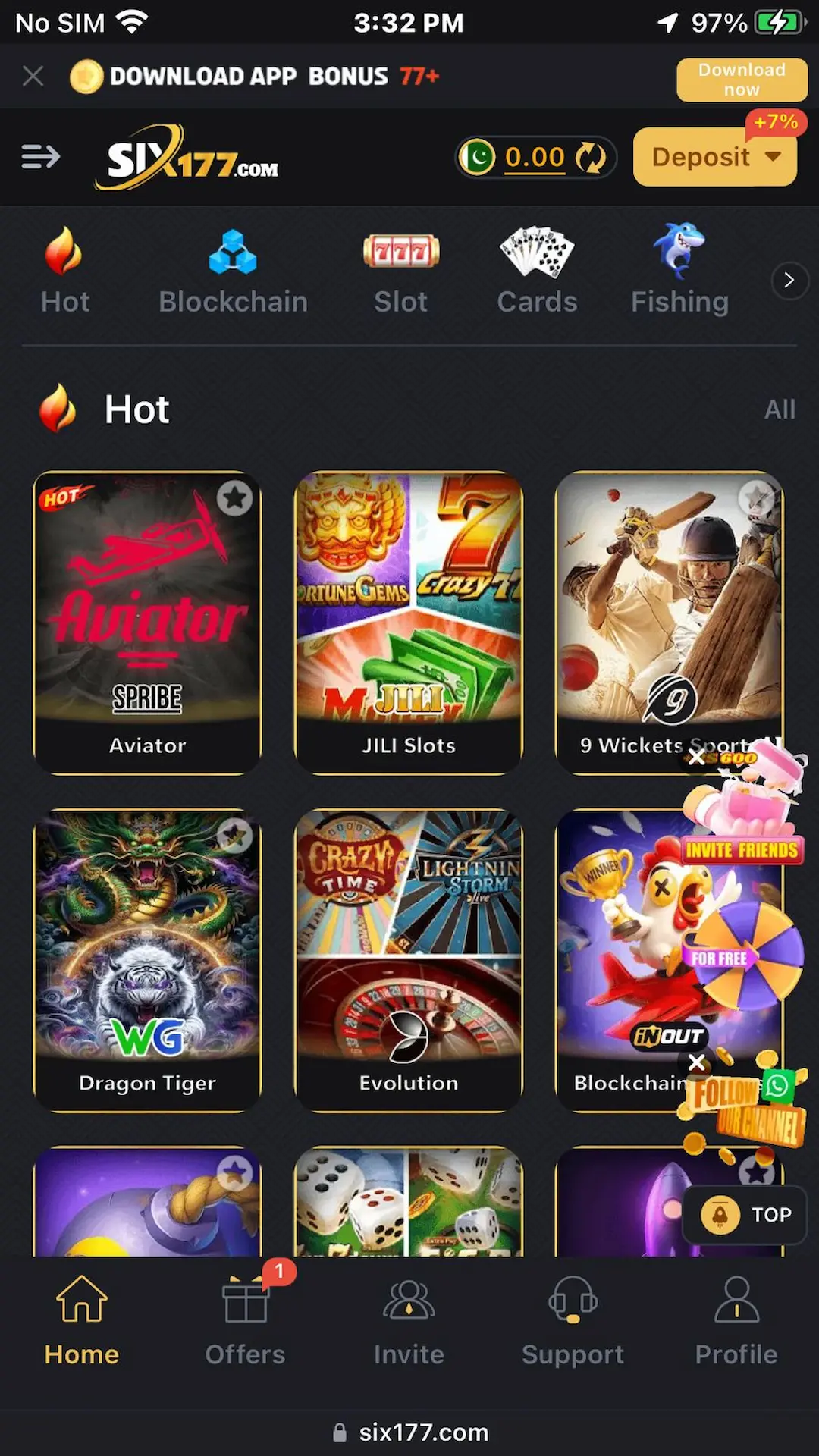 Six177 Game Download