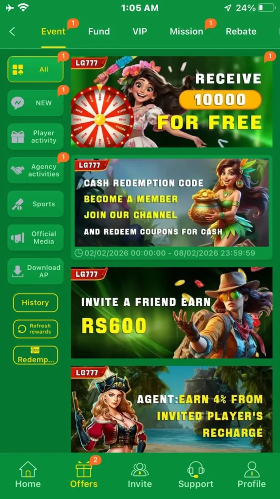 LG777 Game Download APK