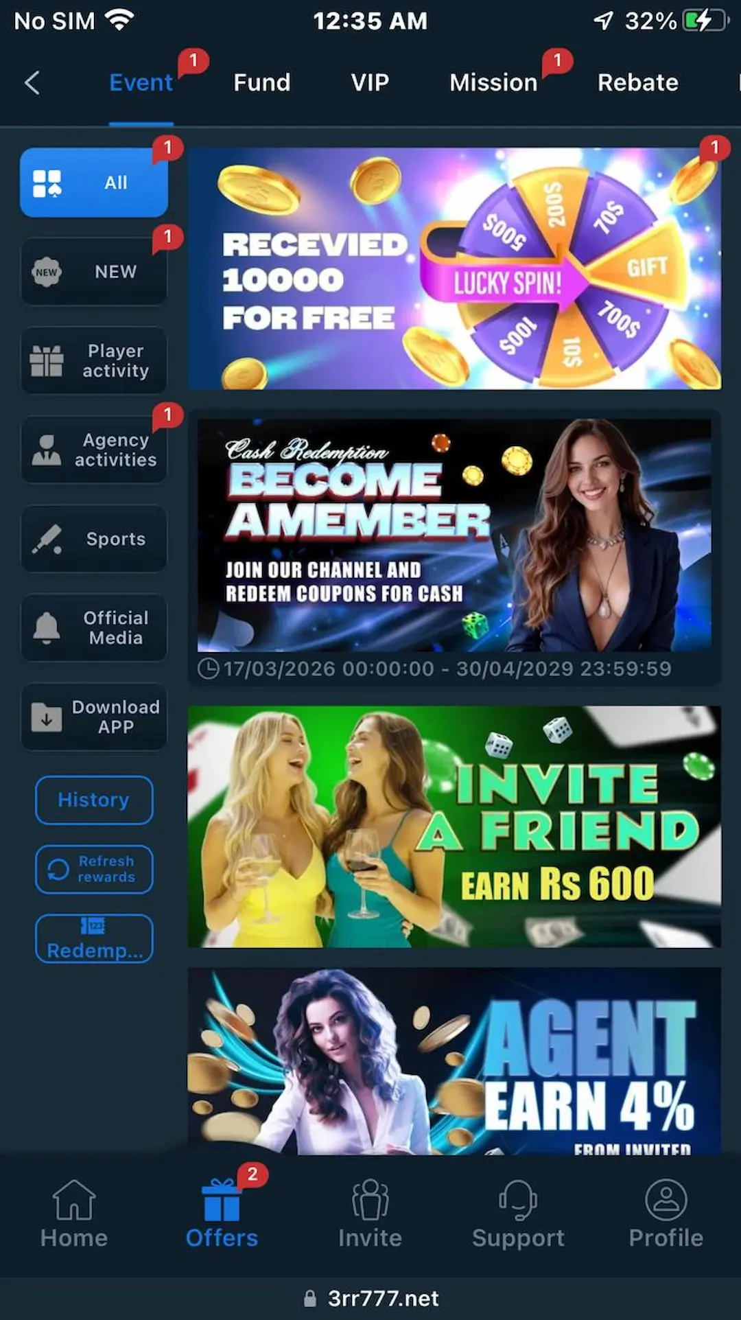 3RR777 Game APK Download